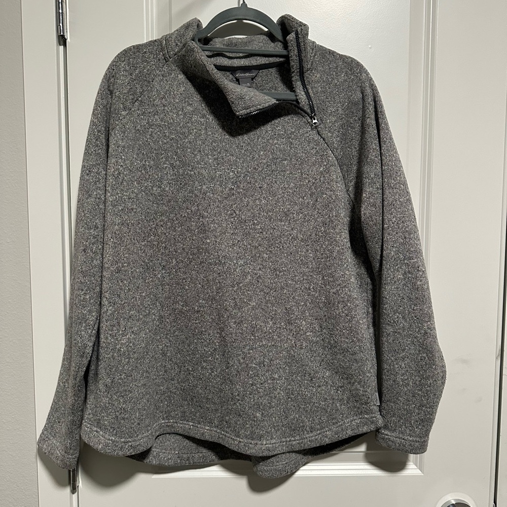 Eddie Bauer Women’s Radiator Asymmetrical Zip Pullover Fleece